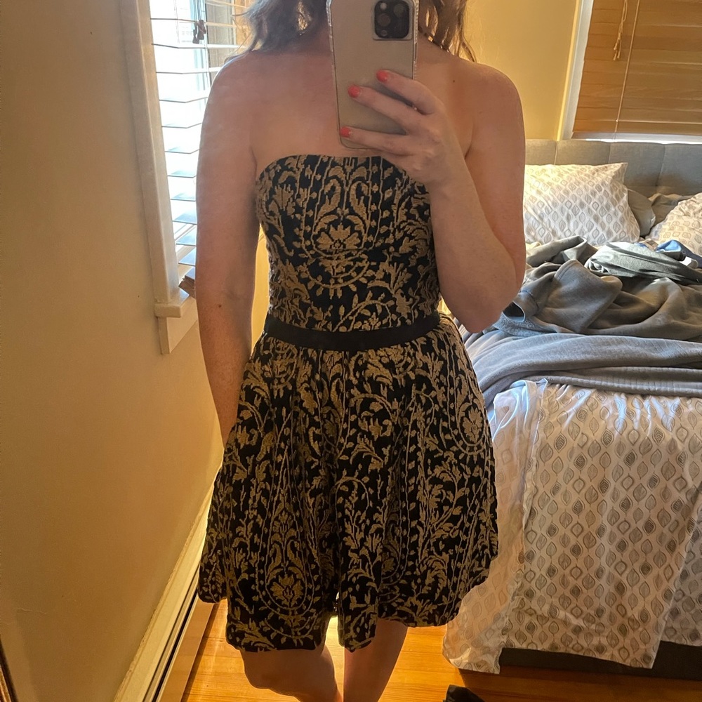 Joie strapless dress with pockets